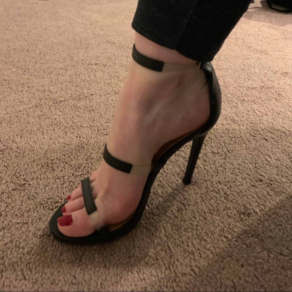 Black Nasty Gal Heels